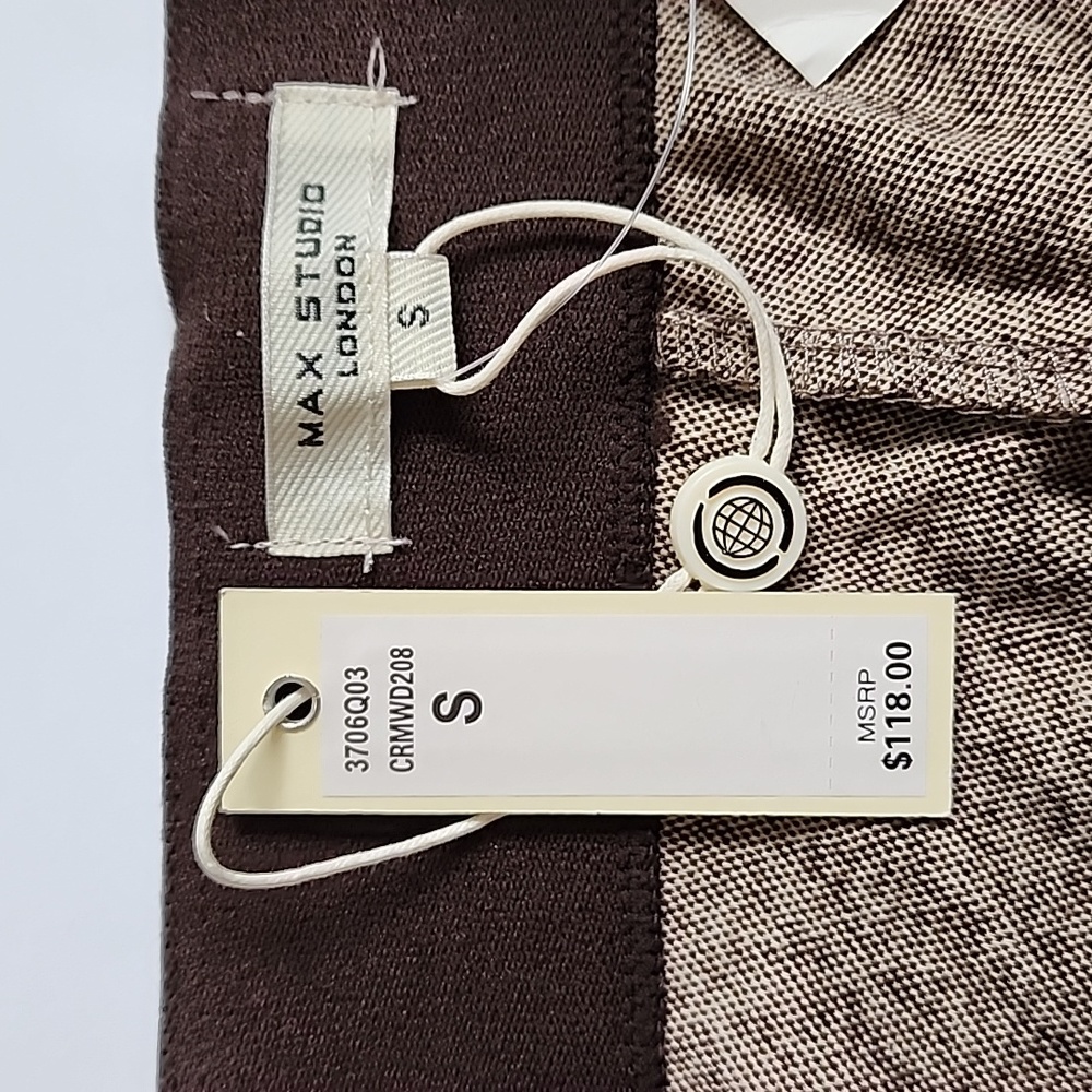 Max Studio Mid Rise Bootcut Trouser Pants - Picture 8 of 14